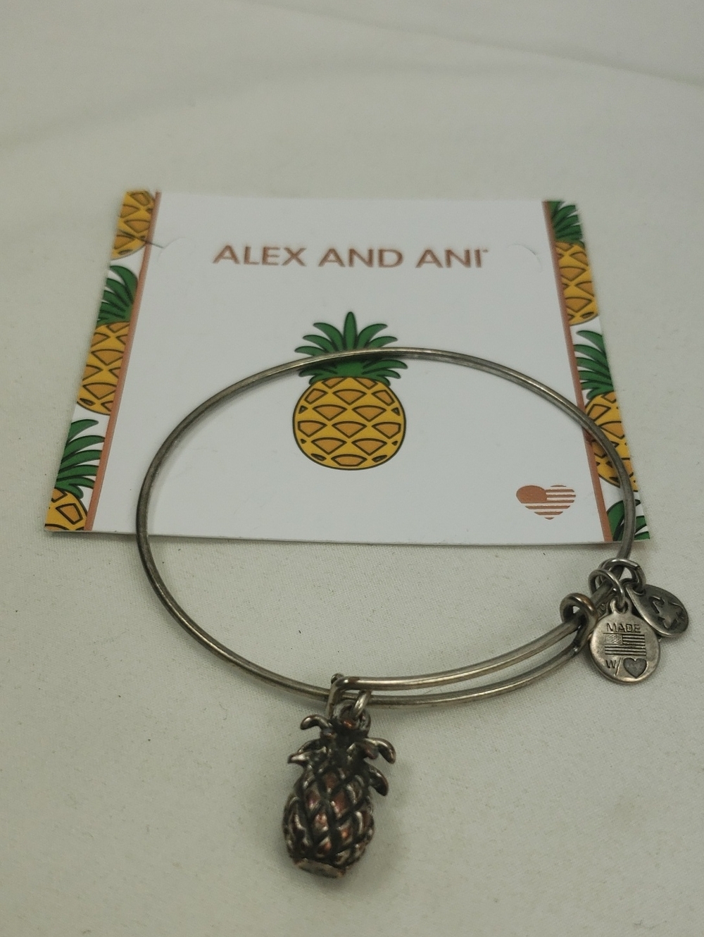 Alex and Ani Pineapple Bracelet